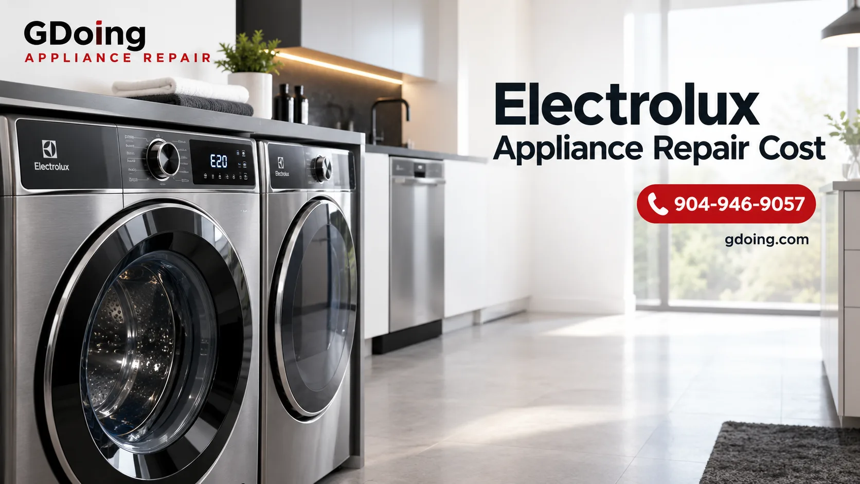 Electrolux washing machine repair service