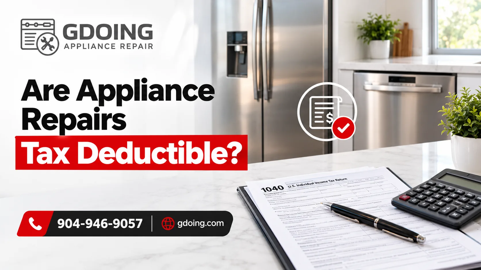 appliance repairs tax deductible