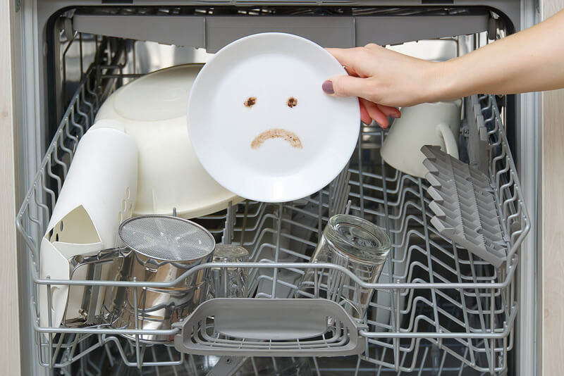 common causes of dishwasher failures