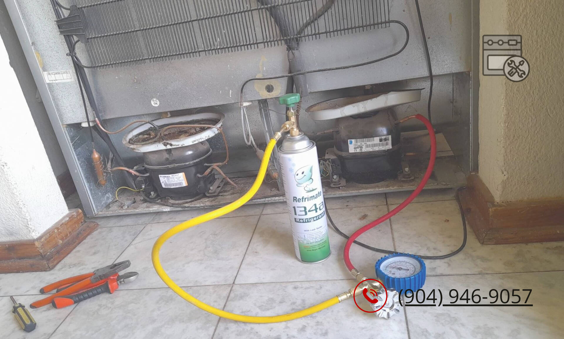 Refrigerator Thermostat Replacement in Downtown St. Augustine
