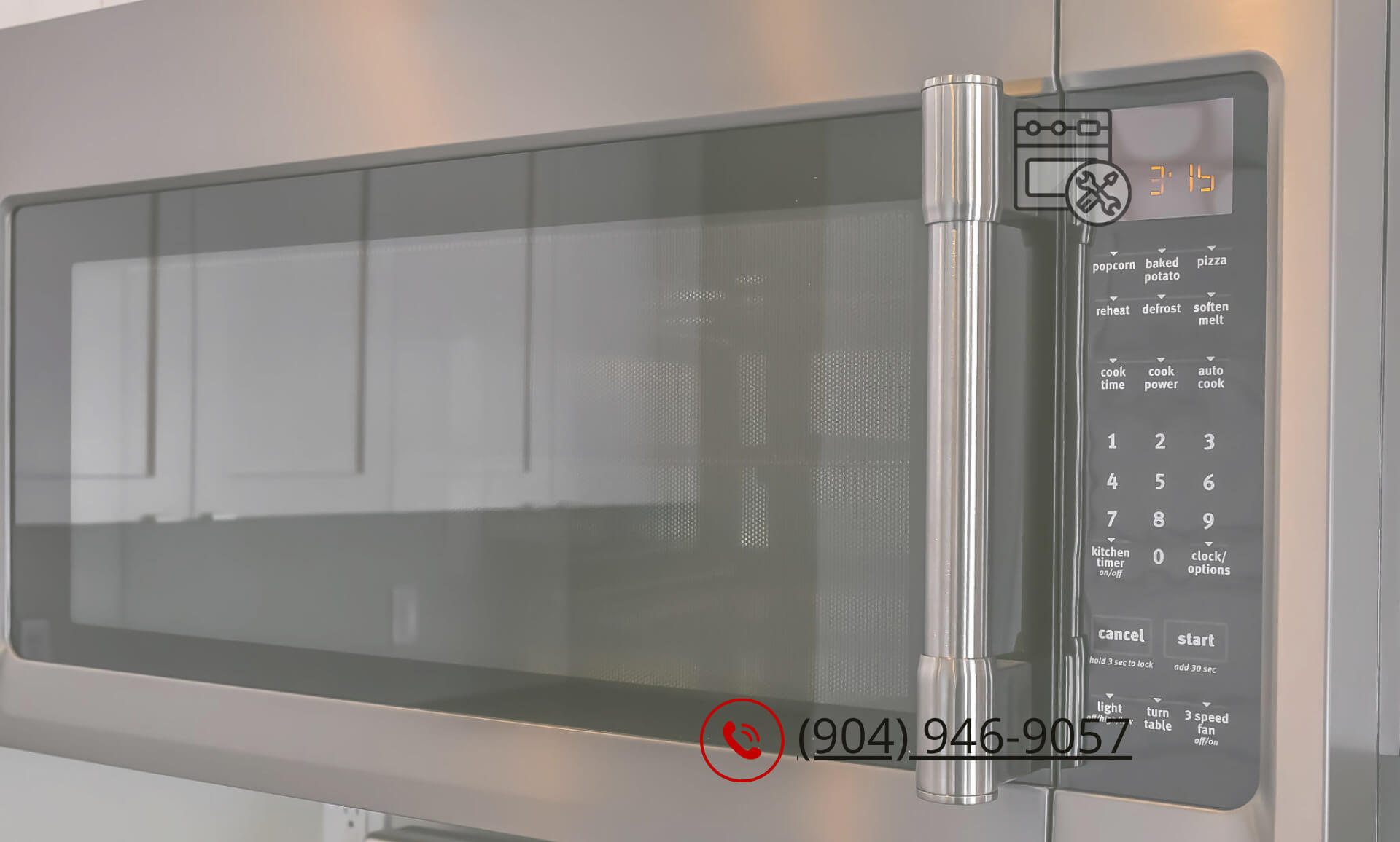 KitchenAid microwave buzzing