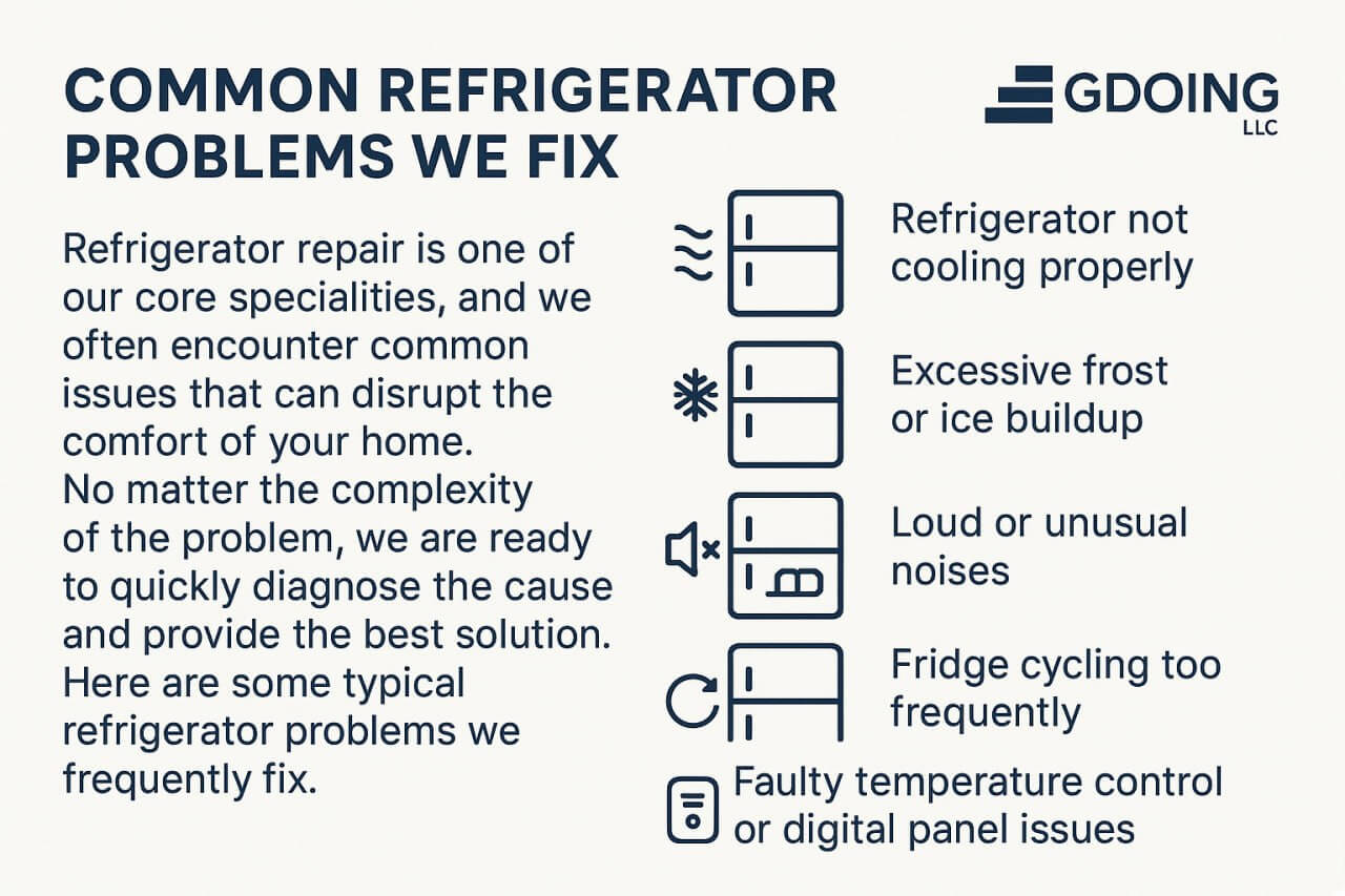 refrigerator problem gdoing llc